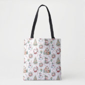 Niedliche Weihnachtselemente Tasche (Vorderseite)