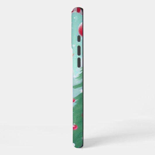 Niedliche Weihnachtselfen iPhone Hülle (Linke Seite)