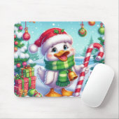 Niedliche Weihnachtsente Mousepad (Mit Mouse)