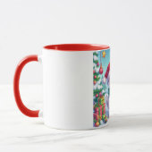 Niedliche Weihnachtsente Tasse (Links)