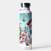 Niedliche Weihnachtsente Trinkflasche (Rechts)