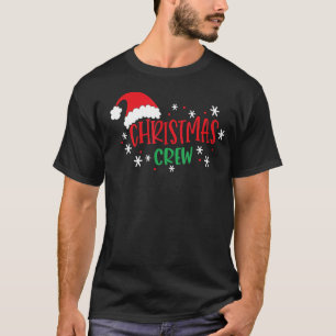Niedliche Weihnachtsfamilien Crew Matching Pajama T-Shirt