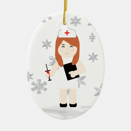 Niedliche Weihnachtsfeier 5 Keramik Ornament (Vorne)