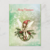 Niedliche Weihnachtsfeier auf einem Ornament