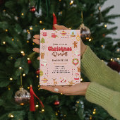 Niedliche Weihnachtsfeier Einladung