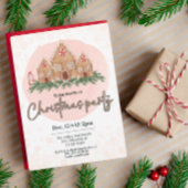 Niedliche Weihnachtsfeier Einladung