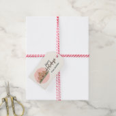 Niedliche Weihnachtsfeier Geschenkanhänger (Mit Garn)
