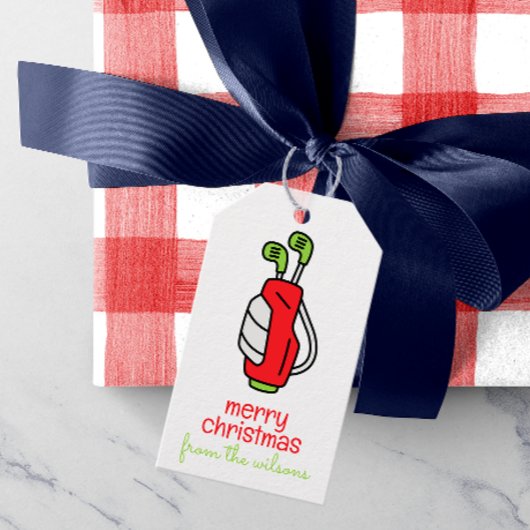 Niedliche Weihnachtsfeier Geschenkanhänger