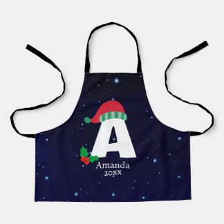 Niedliche Weihnachtsfeier Grußsaison Schürze