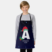 Niedliche Weihnachtsfeier Grußsaison Schürze (Getragen)