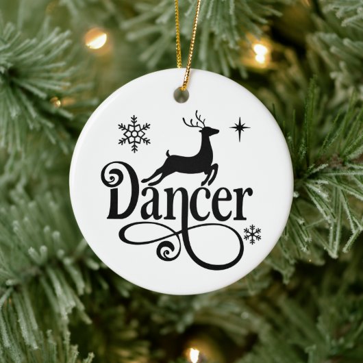 Niedliche Weihnachtsfeier Keramik Ornament (Baum)