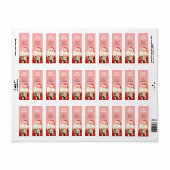 Niedliche Weihnachtsfeier Rücksendeadresse (Vorne)