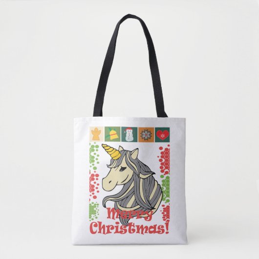 Niedliche Weihnachtsfeier. Tasche (Vorderseite)