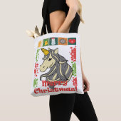 Niedliche Weihnachtsfeier. Tasche (Von Nahem)