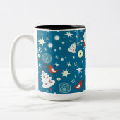 Niedliche Weihnachtsfeier Tasse (Links)