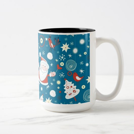 Niedliche Weihnachtsfeier Tasse (Rechts)
