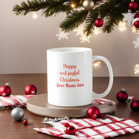 Niedliche Weihnachtsfeier Tasse