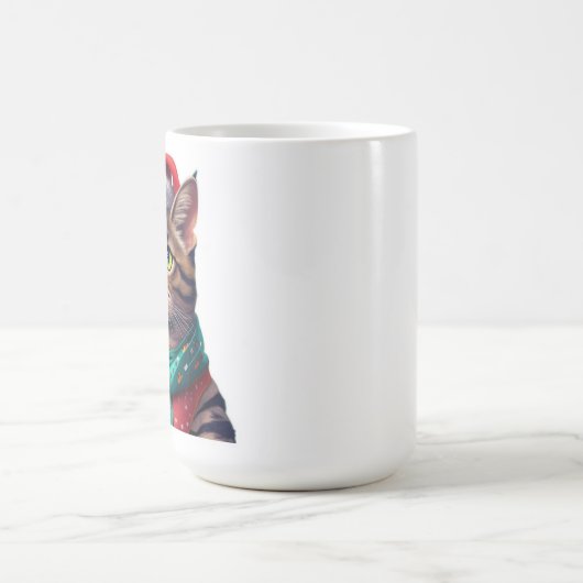 Niedliche Weihnachtsfeier Tasse (Mittel)