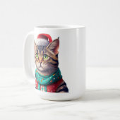 Niedliche Weihnachtsfeier Tasse (Vorderseite Links)