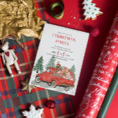 Niedliche Weihnachtsfeier Weihnachtsfest Weihnacht Einladung