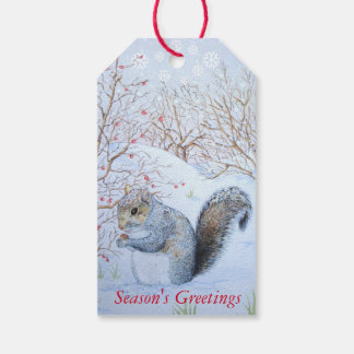 niedliche Weihnachtsfeiern Geschenkanhänger