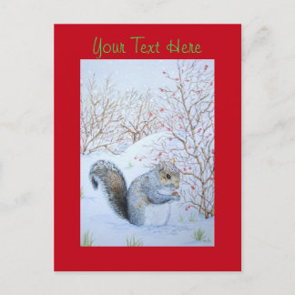 niedliche Weihnachtsfeiern Postkarte