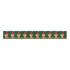 Niedliche Weihnachtsfeiertage Dackel Ripsband