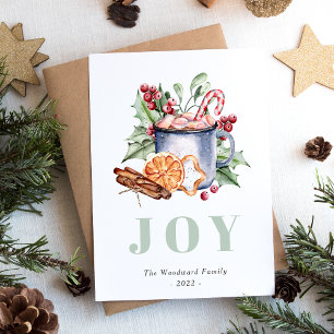 Niedliche Weihnachtsfeiertage Feiertagskarte