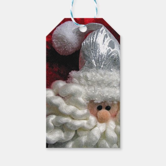 Niedliche Weihnachtsfeiertage Geschenkanhänger (Vorderseite)