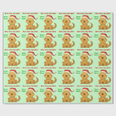 Niedliche Weihnachtsfeiertage Geschenkpapier (Flach)