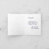 Niedliche Weihnachtsfeiertage Gruß Karte (Innenseite)