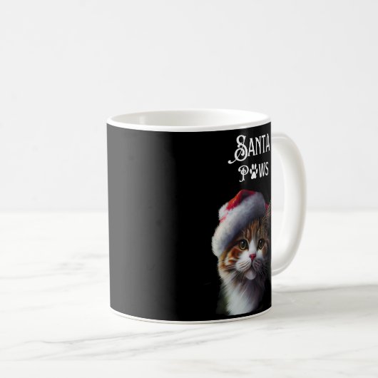 Niedliche Weihnachtsfeiertage Kaffeetasse (VorderseiteRechts)