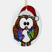 Niedliche Weihnachtsfeiertage Keramikornament (Rechts)