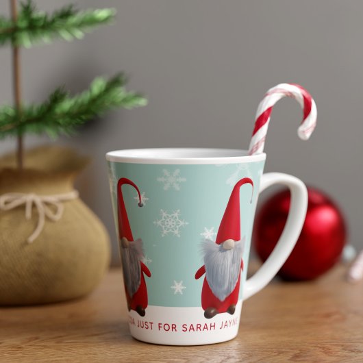 Niedliche Weihnachtsfeiertage Latte Tasse