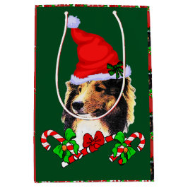 Niedliche Weihnachtsfeiertage Mittlere Geschenktüte