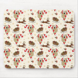 Niedliche Weihnachtsfeiertage Mousepad