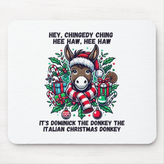 Niedliche Weihnachtsfeiertage Mousepad (Vorne)