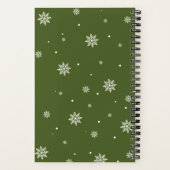 Niedliche Weihnachtsfeiertage Notizblock (Rückseite)