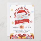 Niedliche Weihnachtsfeiertage Party Einladung (Vorderseite)