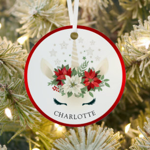 Niedliche Weihnachtsfeiertage Personalisiert Ornament Aus Metall