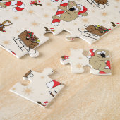 Niedliche Weihnachtsfeiertage Puzzle (Seite)