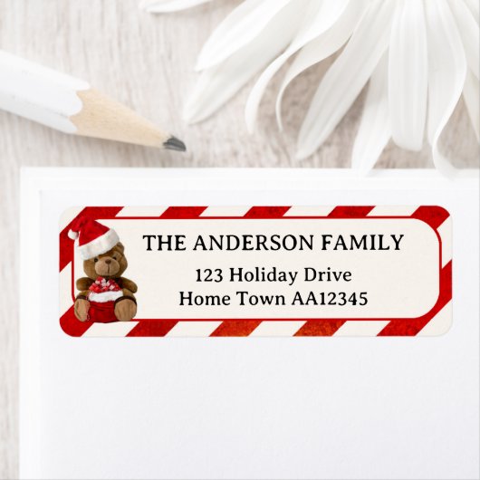Niedliche Weihnachtsfeiertage Rücksendeadresse Eti (Insitu)