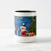 Niedliche Weihnachtsfeiertage Tasse für Winterspor (Mittel)