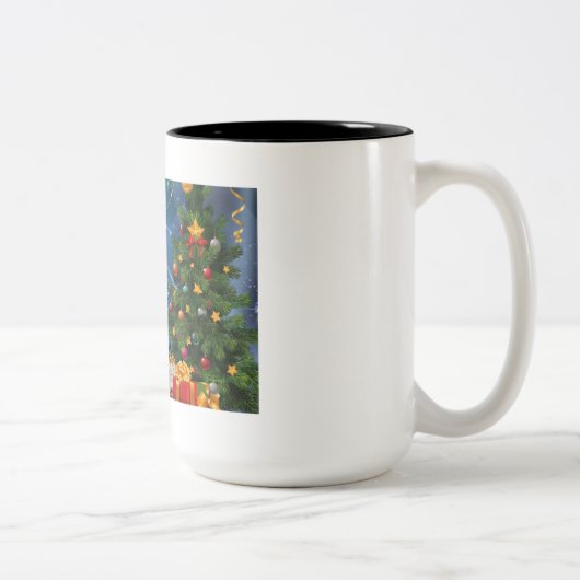 Niedliche Weihnachtsfeiertage Tasse für Winterspor (Rechts)