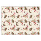 Niedliche Weihnachtsfeiertage Tischdecke (Vorderseite (Horizontal))