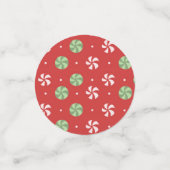 Niedliche Weihnachtsfeiertage Wasserfarben Factory Konfetti (Klein Vorderseite)