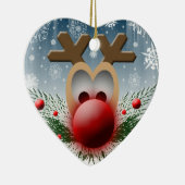 Niedliche Weihnachtsfeiertage Weihnachten Keramikornament (Rechts)