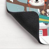 Niedliche Weihnachtsfeige Mousepad (Ecke)