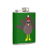 Niedliche Weihnachtsflasche Flachmann (Rechts)