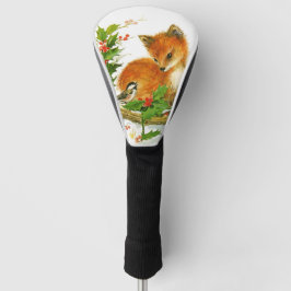 Niedliche Weihnachtsfoxen Golf Headcover